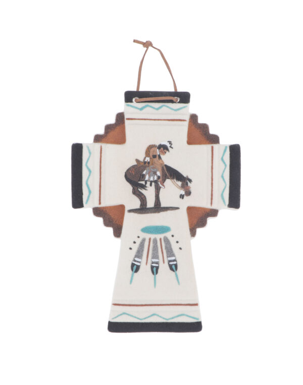 Navajo Sand Painted Ornament